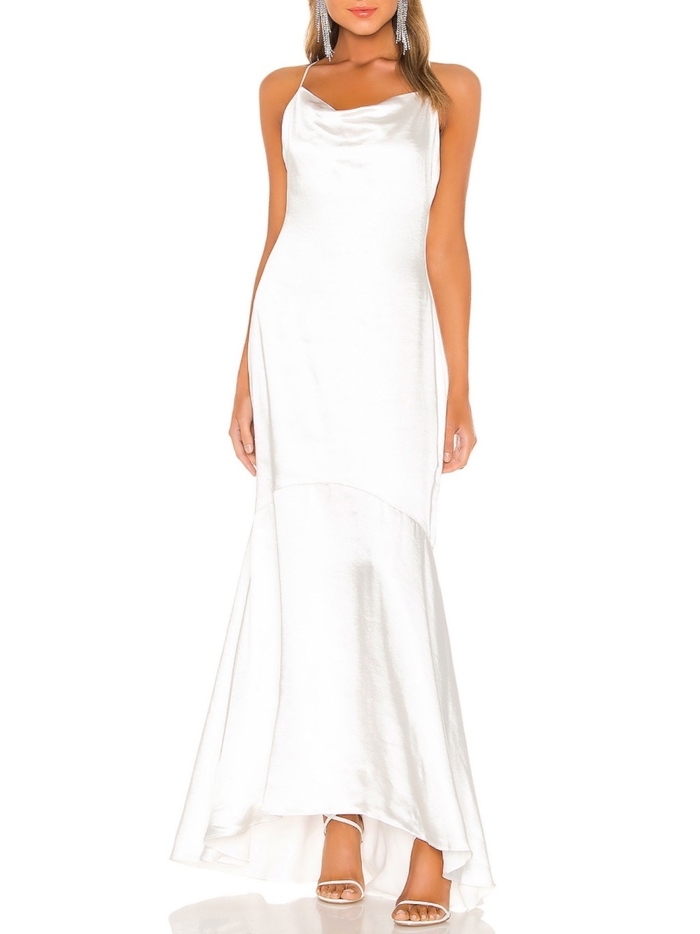 Elliatt aisle dress in white size XL